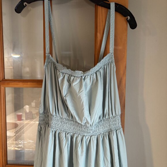 Daily Practice Tiered High-Low Midi Dress Mint SZ: X- Large - Picture 2 of 16